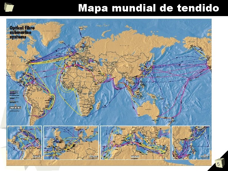 Mapa mundial de tendido 5 