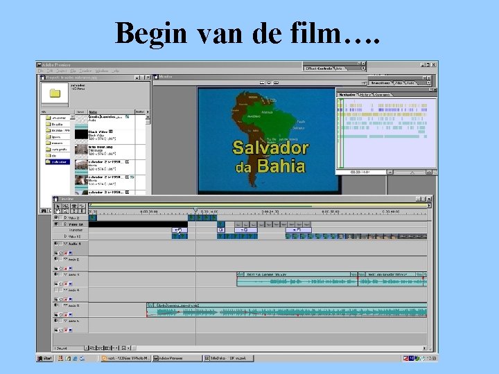 Begin van de film…. 