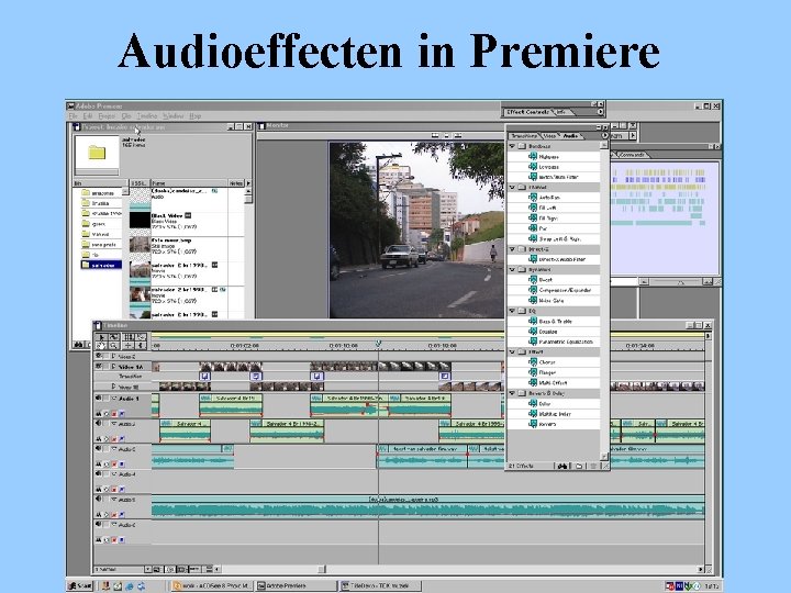 Audioeffecten in Premiere 