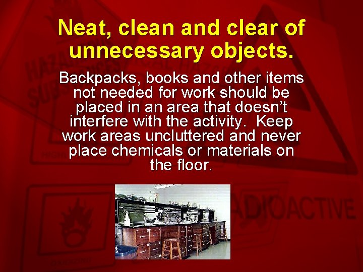Slide 1 Laboratory Safety Slide 2 Safety in