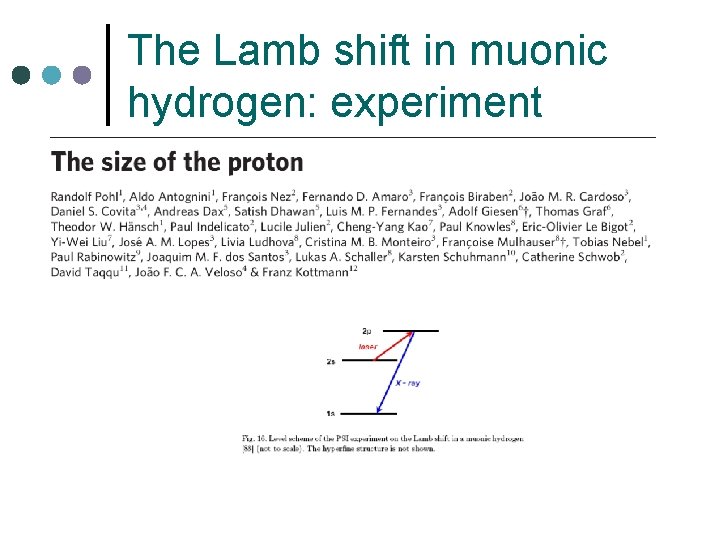 The Lamb shift in muonic hydrogen: experiment 