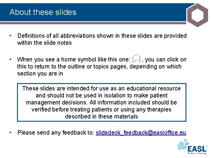 About these slides • Definitions of all abbreviations shown in these slides are provided