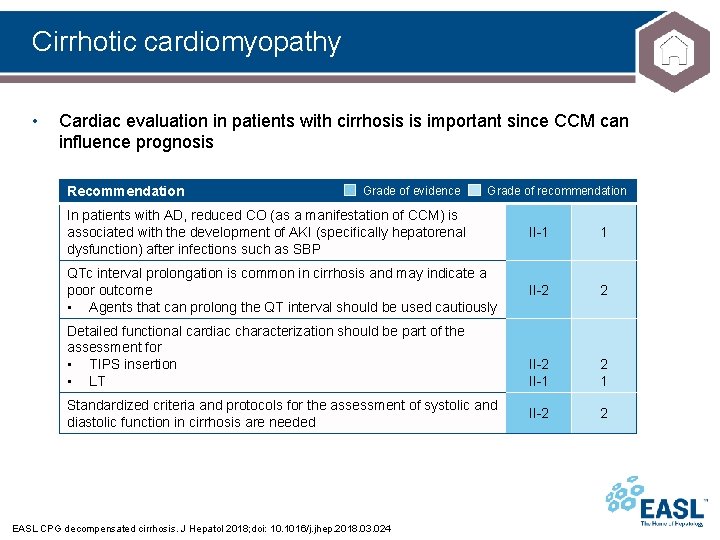 Cirrhotic cardiomyopathy • Cardiac evaluation in patients with cirrhosis is important since CCM can