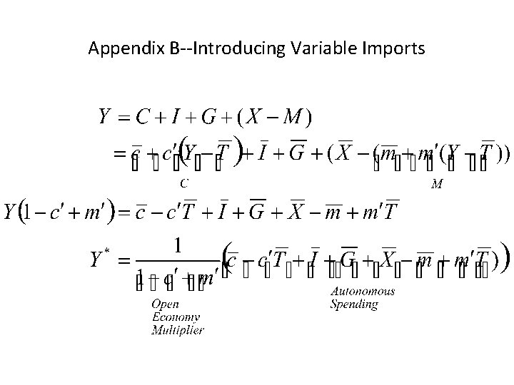 Appendix B--Introducing Variable Imports 