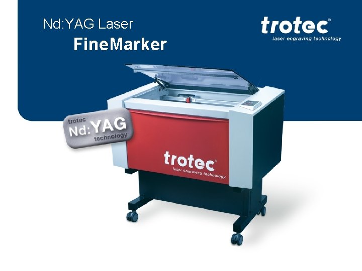 Nd: YAG Laser Fine. Marker 