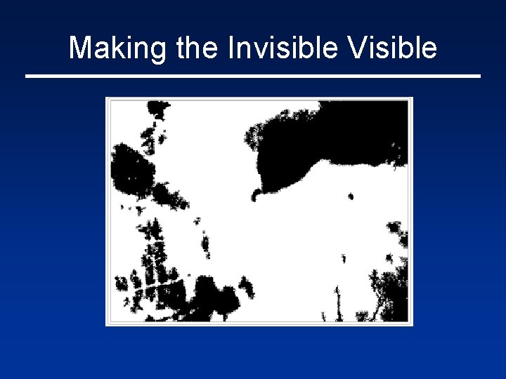 Making the Invisible Visible 