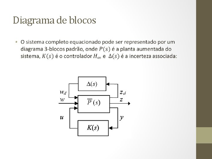 Diagrama de blocos • 