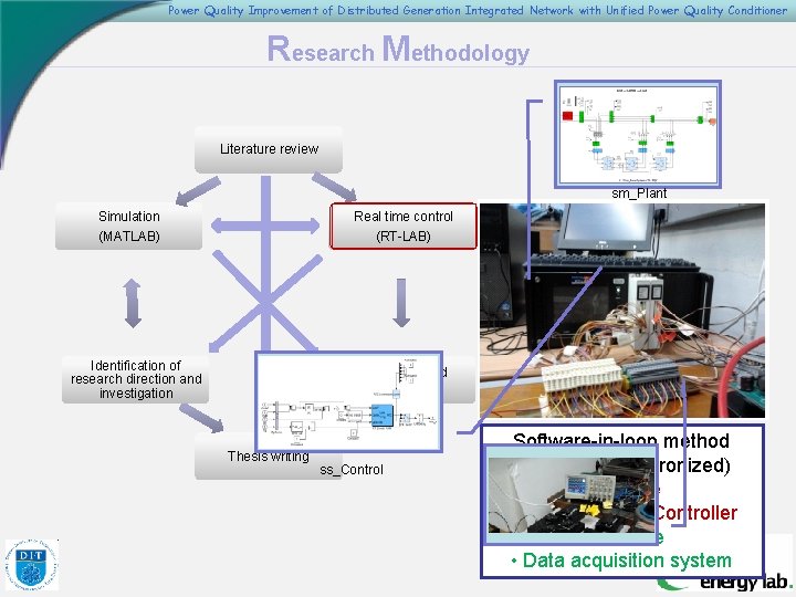 Power Quality Improvement of Distributed Generation Integrated Network with Unified Power Quality Conditioner Research