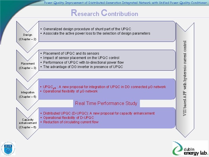 Power Quality Improvement of Distributed Generation Integrated Network with Unified Power Quality Conditioner Research