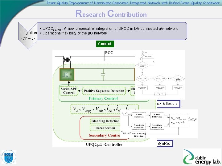 Power Quality Improvement of Distributed Generation Integrated Network with Unified Power Quality Conditioner Research
