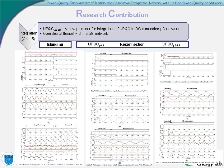 Power Quality Improvement of Distributed Generation Integrated Network with Unified Power Quality Conditioner Research