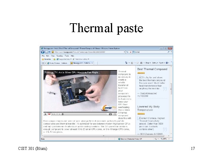 Thermal paste CSIT 301 (Blum) 17 