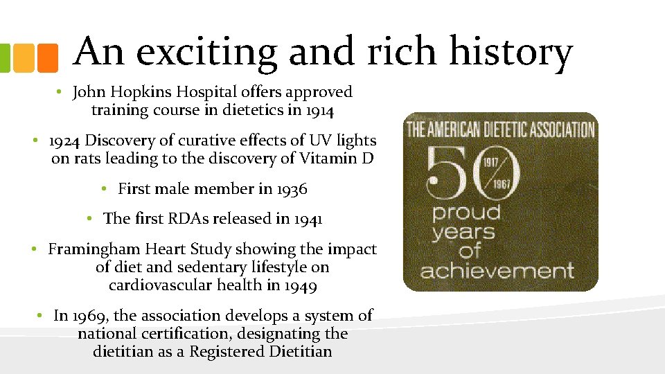 An exciting and rich history • John Hopkins Hospital offers approved training course in