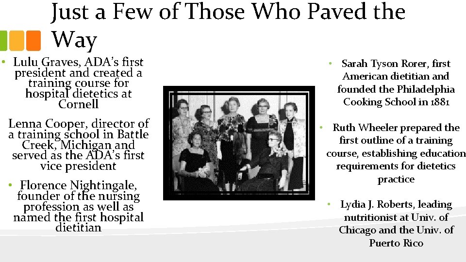 Just a Few of Those Who Paved the Way • Lulu Graves, ADA’s first