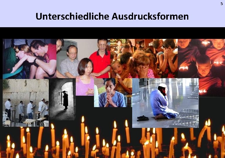 5 Unterschiedliche Ausdrucksformen 