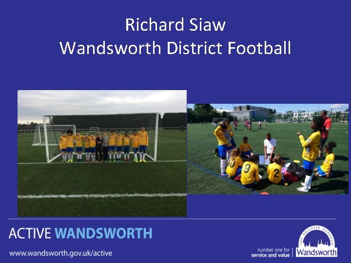 Richard Siaw Wandsworth District Football 