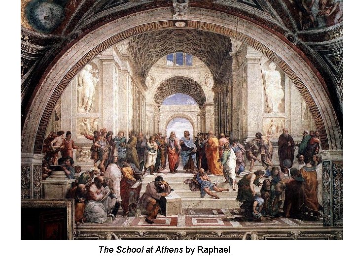 The School at Athens by Raphael 