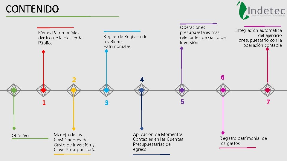 CONTENIDO Bienes Patrimoniales dentro de la Hacienda Pública Reglas de Registro de los Bienes