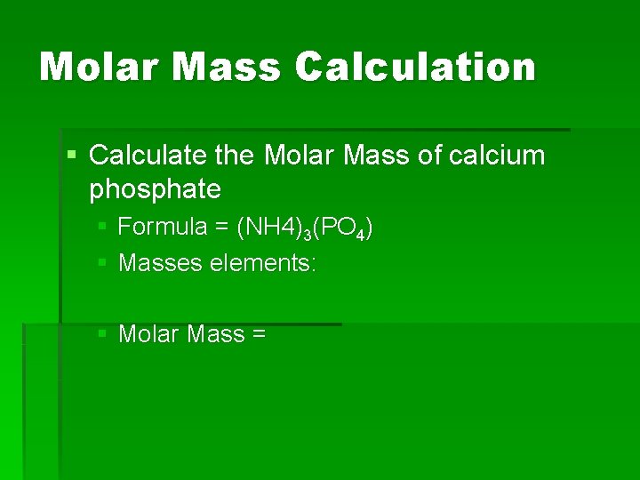 STOICHIOMETRY BASICS Unit 12 Chemistry Langley Corresponds to