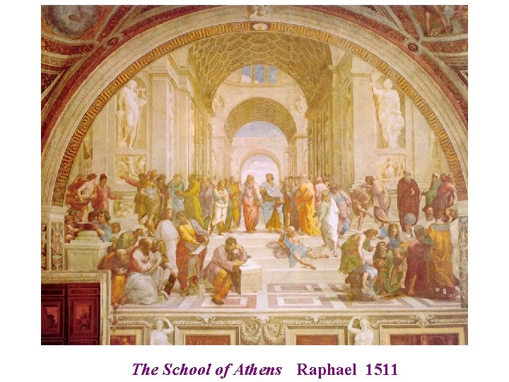The School of Athens Raphael 1511 