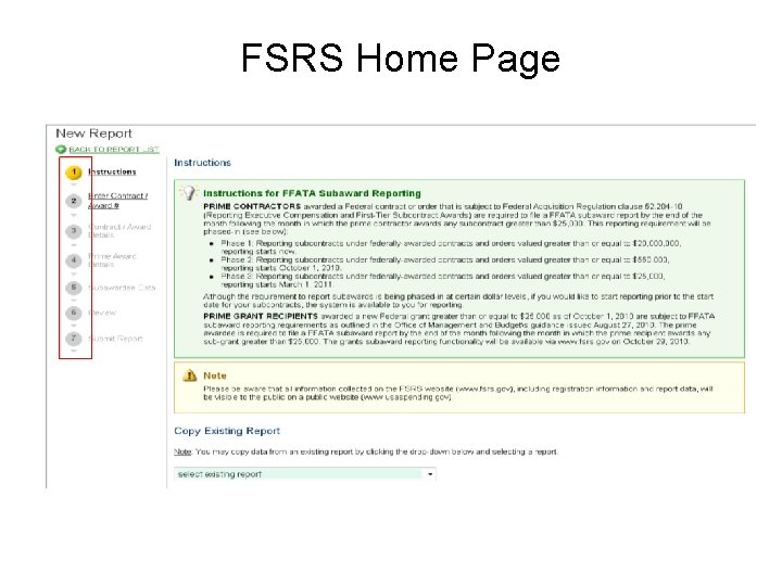 FSRS Home Page 