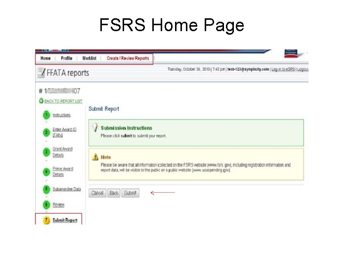 FSRS Home Page 