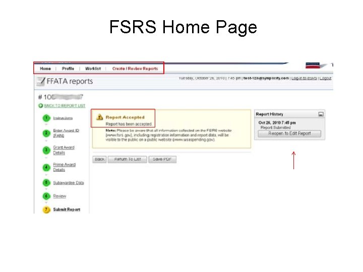 FSRS Home Page 