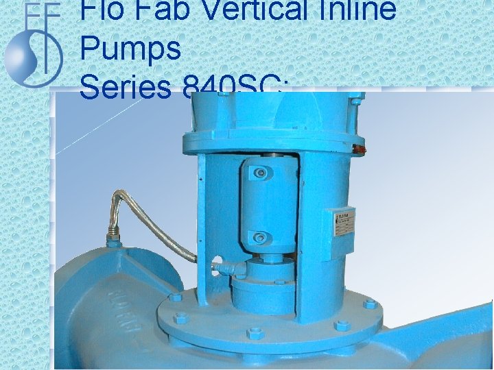 Flo Fab Vertical Inline Pumps Series 840 SC: 