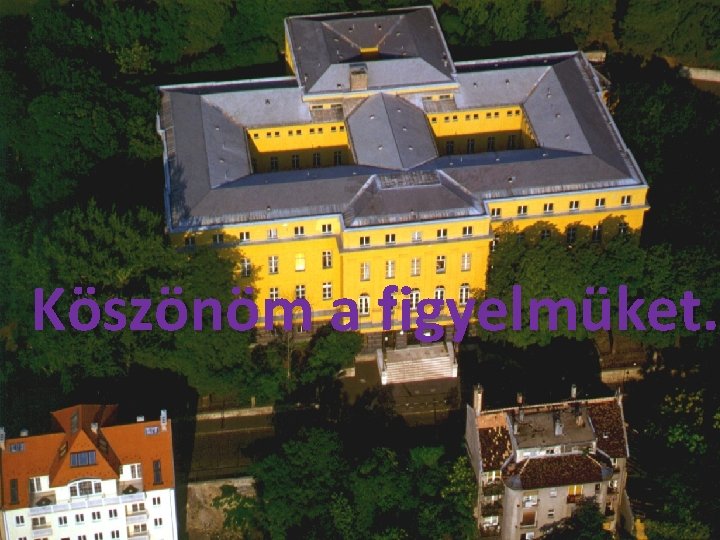 Köszönöm a figyelmüket. 