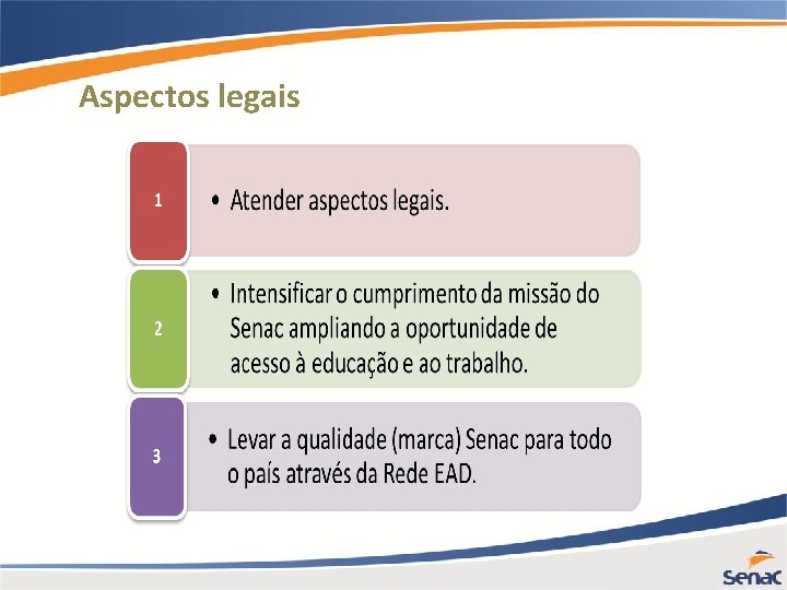 Aspectos legais 