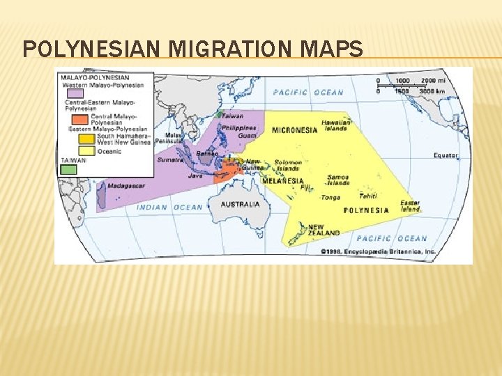 POLYNESIAN MIGRATION MAPS 