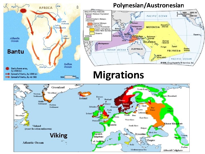 Polynesian/Austronesian Bantu Migrations Viking 