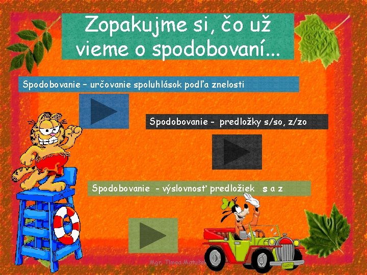 Zopakujme si, čo už vieme o spodobovaní. . . Spodobovanie – určovanie spoluhlások podľa