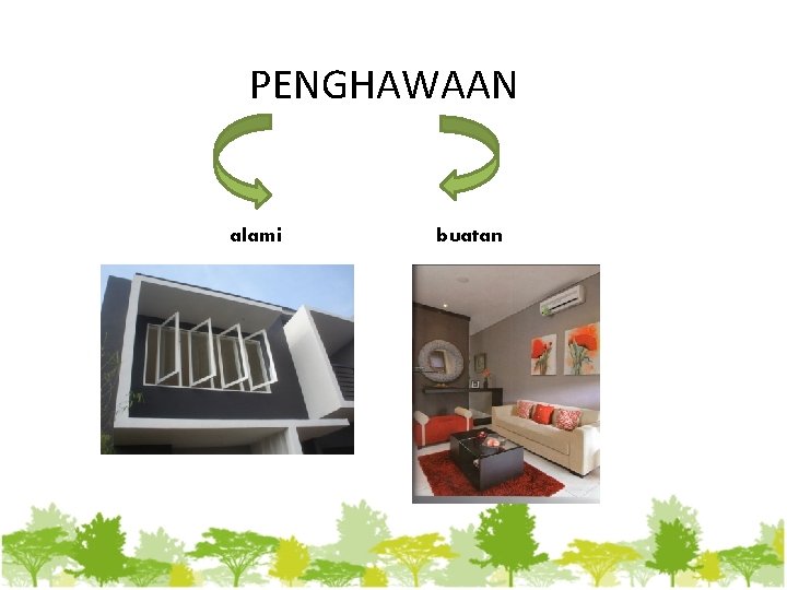 PENGHAWAAN alami buatan 