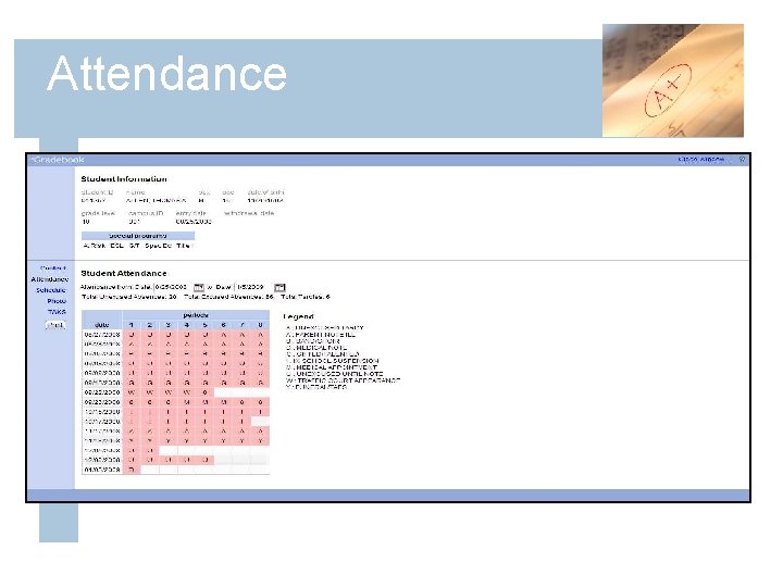 Attendance 