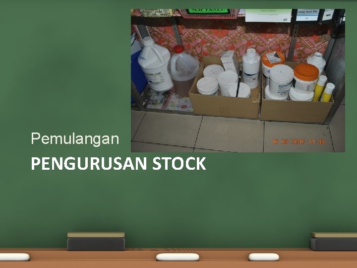 Pemulangan PENGURUSAN STOCK Pemulangan PENGURUSAN STOCK