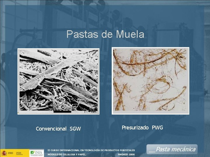 Pastas de Muela Convencional SGW Presurizado PWG 