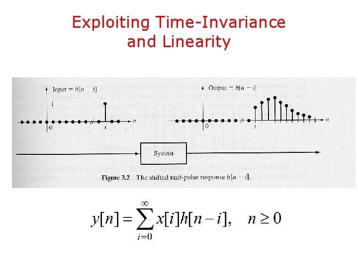 Exploiting Time-Invariance and Linearity 