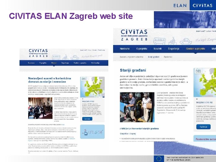 CIVITAS ELAN Zagreb web site 