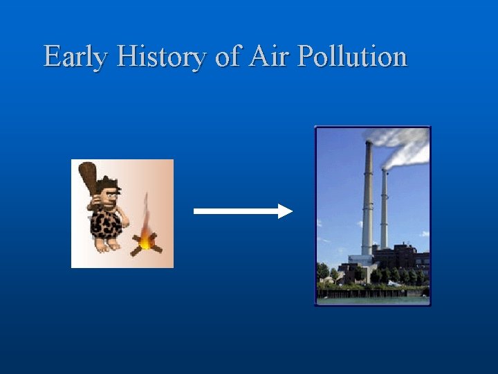 Early History of Air Pollution 