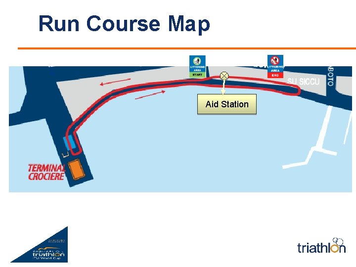 Run Course Map Aid Station 