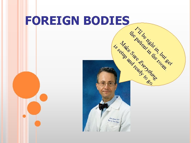 FOREIGN BODIES t ge. ut m , b oo in e r ng ht