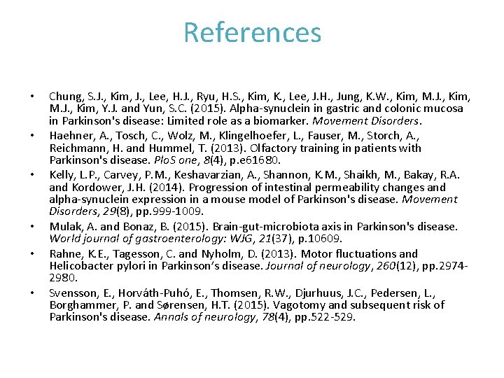 References • • • Chung, S. J. , Kim, J. , Lee, H. J.