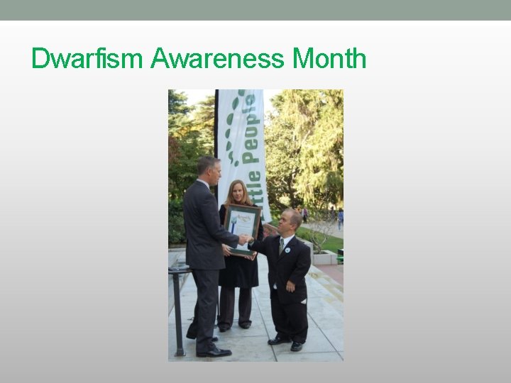 Dwarfism Awareness Month 