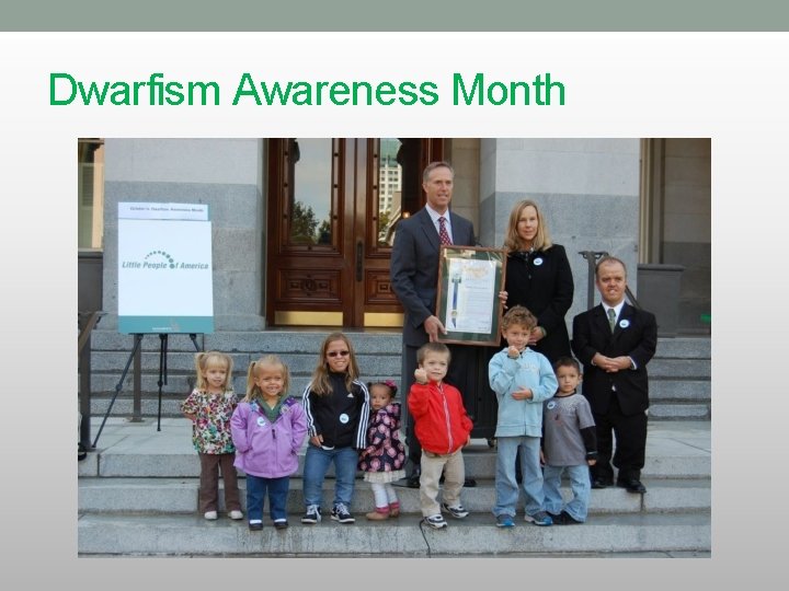 Dwarfism Awareness Month 
