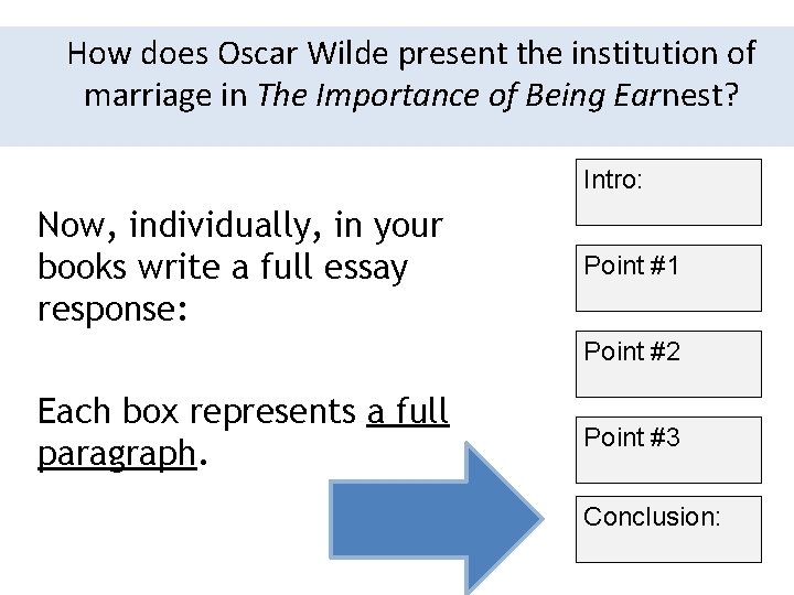 How does Oscar Wilde present the institution of marriage in The Importance of Being