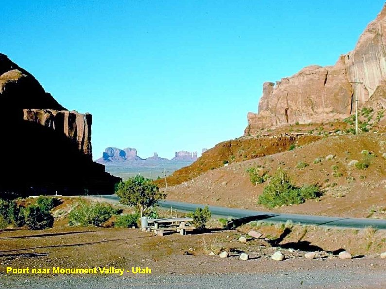 Hopi Indiaanse in Ceremoniële kleding Poort naar Monument Valley - Utah 