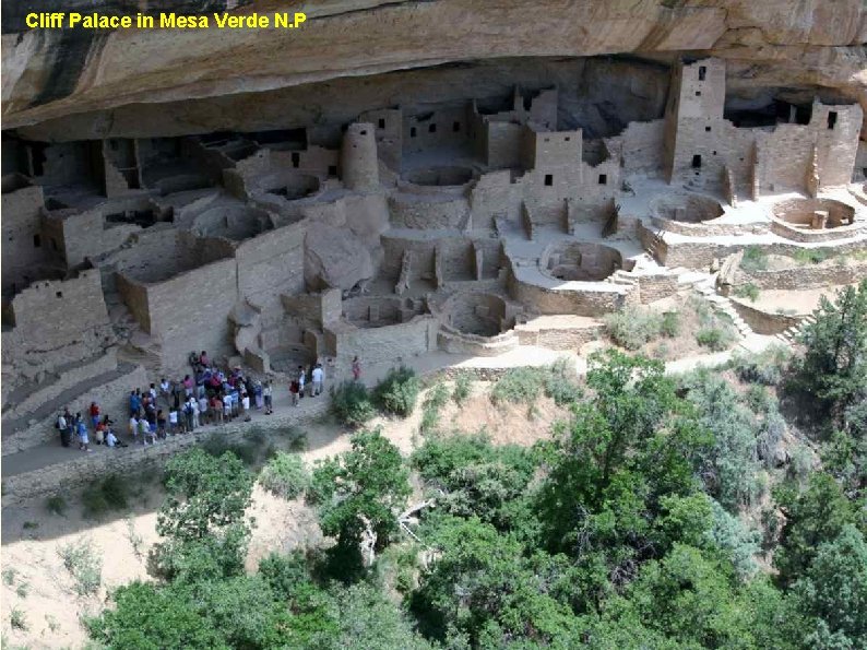 Cliff Palace in Mesa Verde N. P 