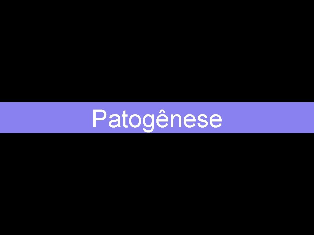 Patogênese 