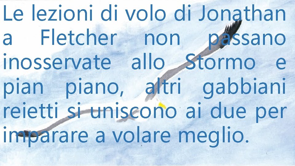 Le lezioni di volo di Jonathan a Fletcher non passano inosservate allo Stormo e